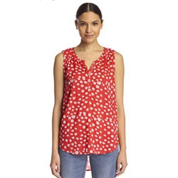 NWT Velvet by Graham & Spencer Febe Royalty Sleeveless Blouse - Picture 8 of 8